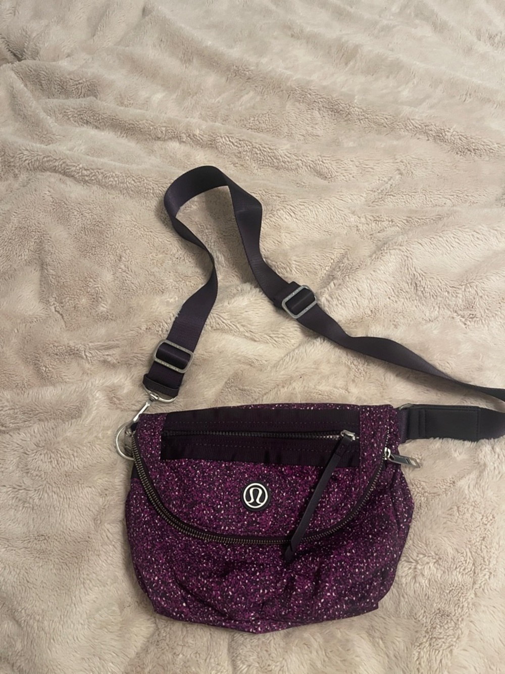 lululemon athletic Purple Crossbody Bag